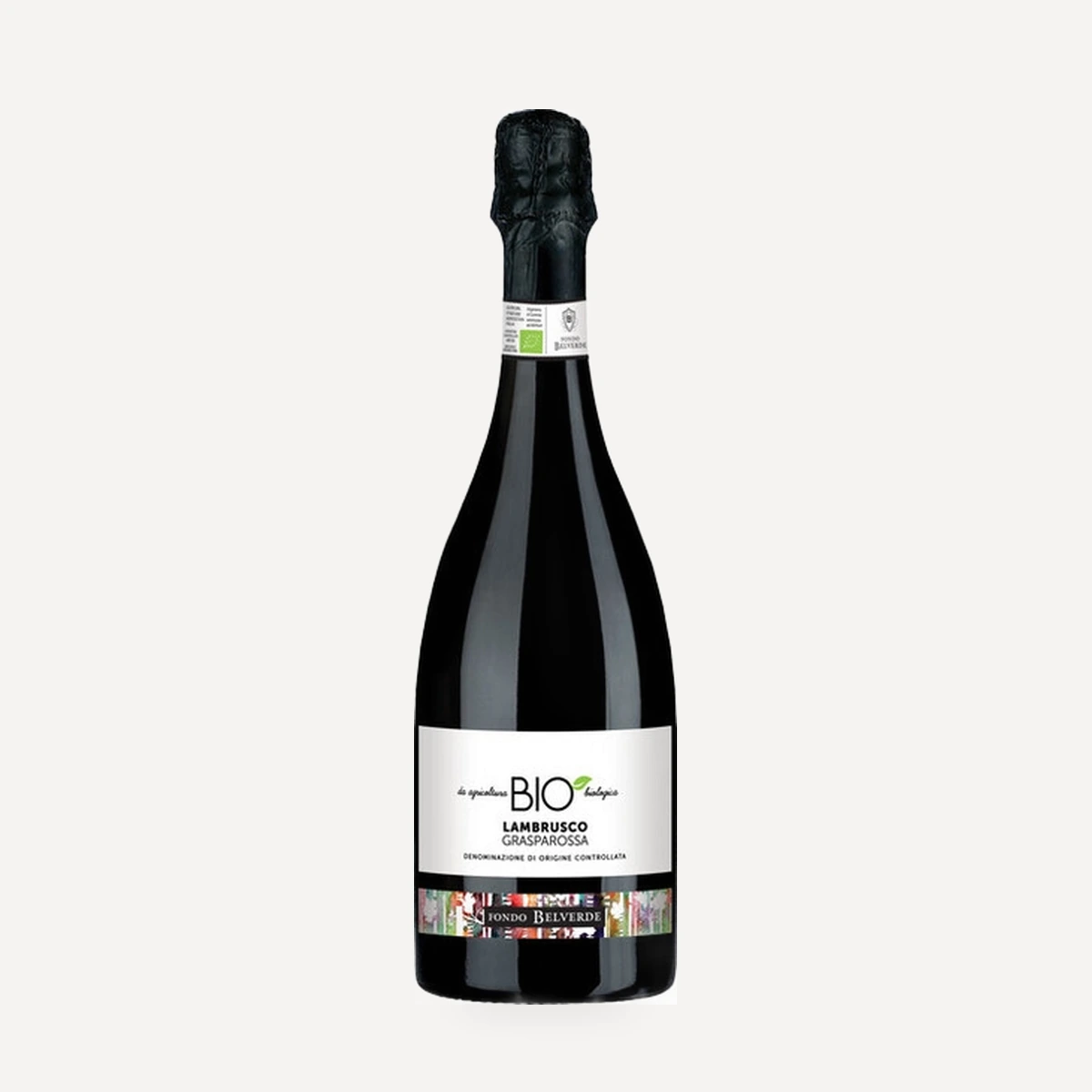 Fondo Belverde Bio Lambrusco Grasparossa di Castelvetro DOC wine — Cleto Chiarli winery — Dionysus