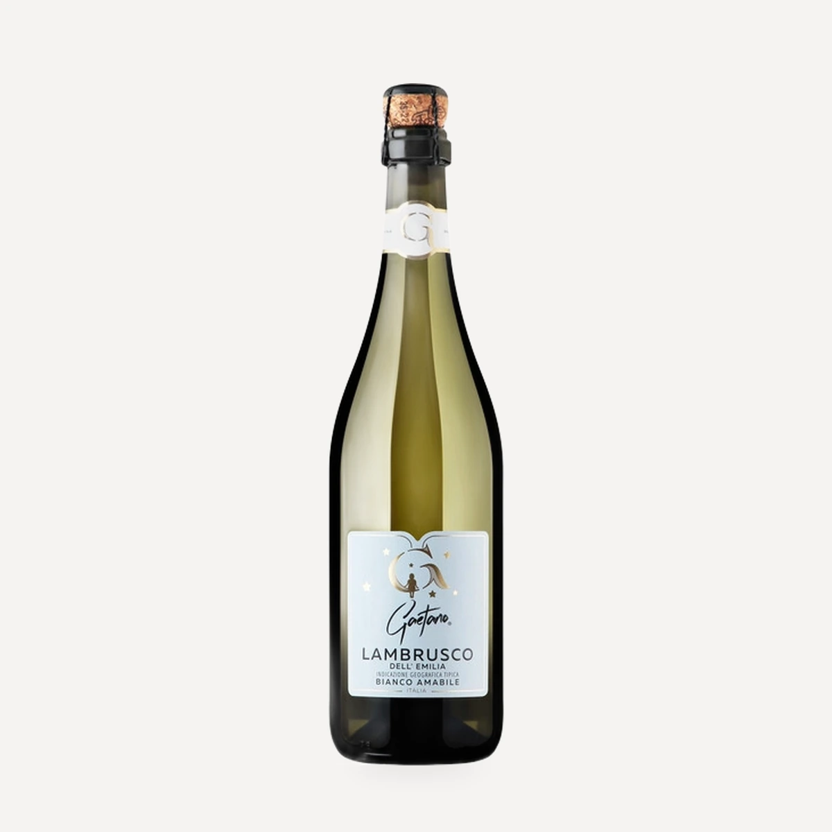 Gaetano Lambrusco dell'Emilia Bianco IGT wine — Cleto Chiarli winery — Dionysus