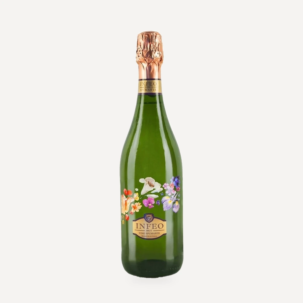 Infeo Brut wine — Cleto Chiarli winery — Dionysus