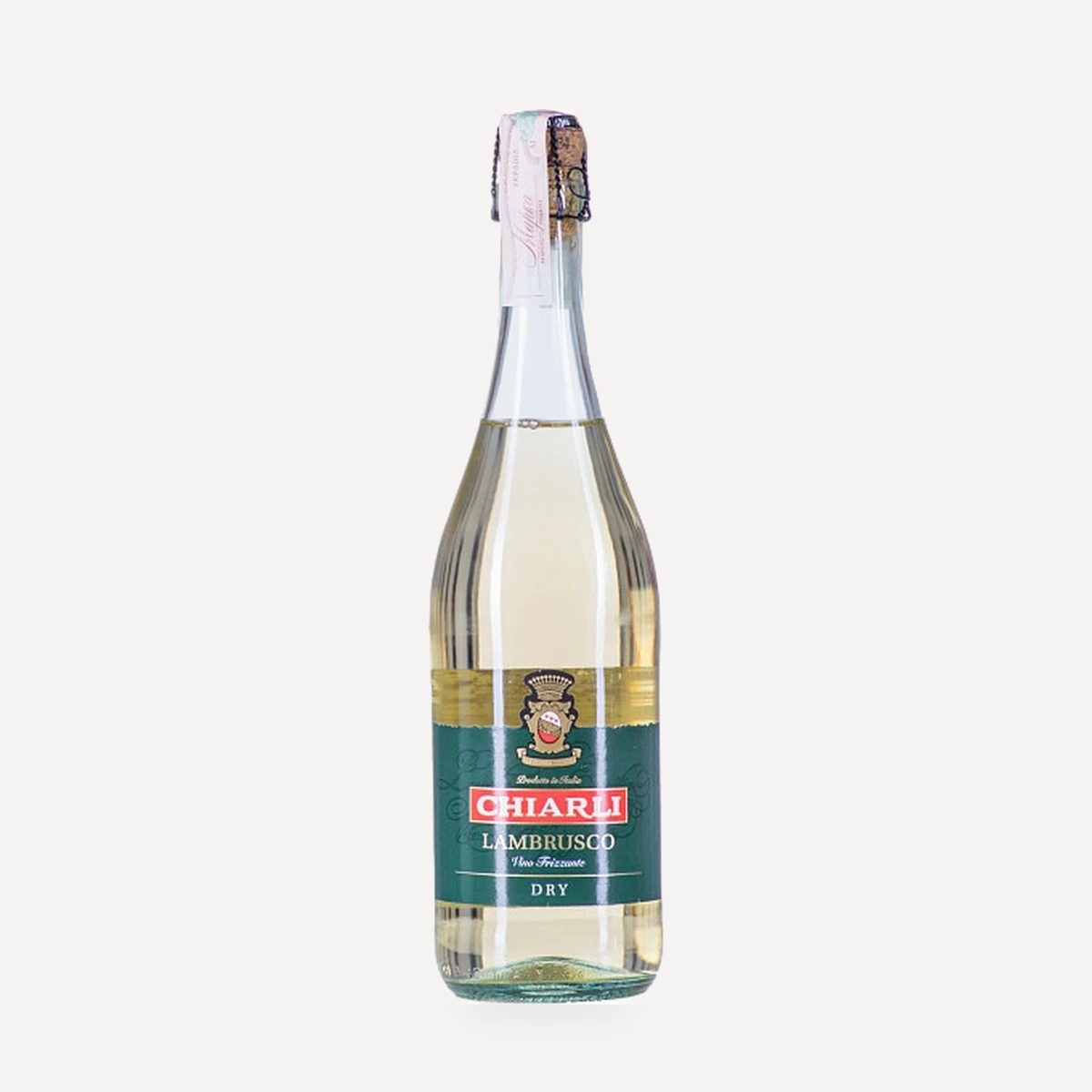 Lambrusco dell'Emilia Bianco Dry wine — Cleto Chiarli winery — Dionysus