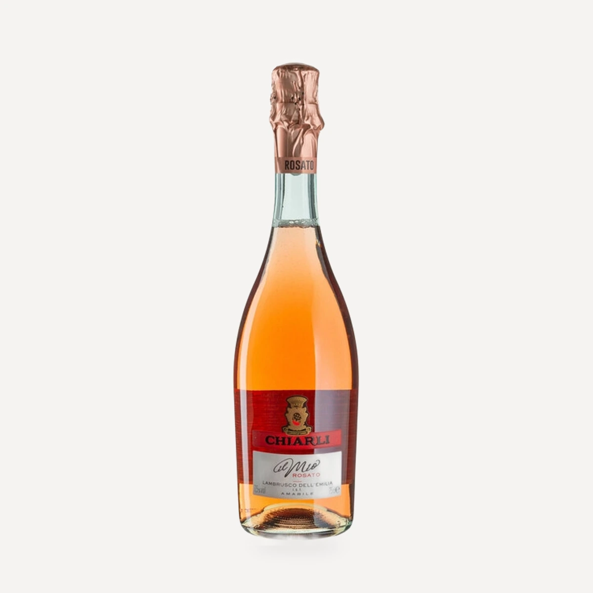 Lambrusco dell 'Emilia Rosato IGT wine — Cleto Chiarli winery — Dionysus