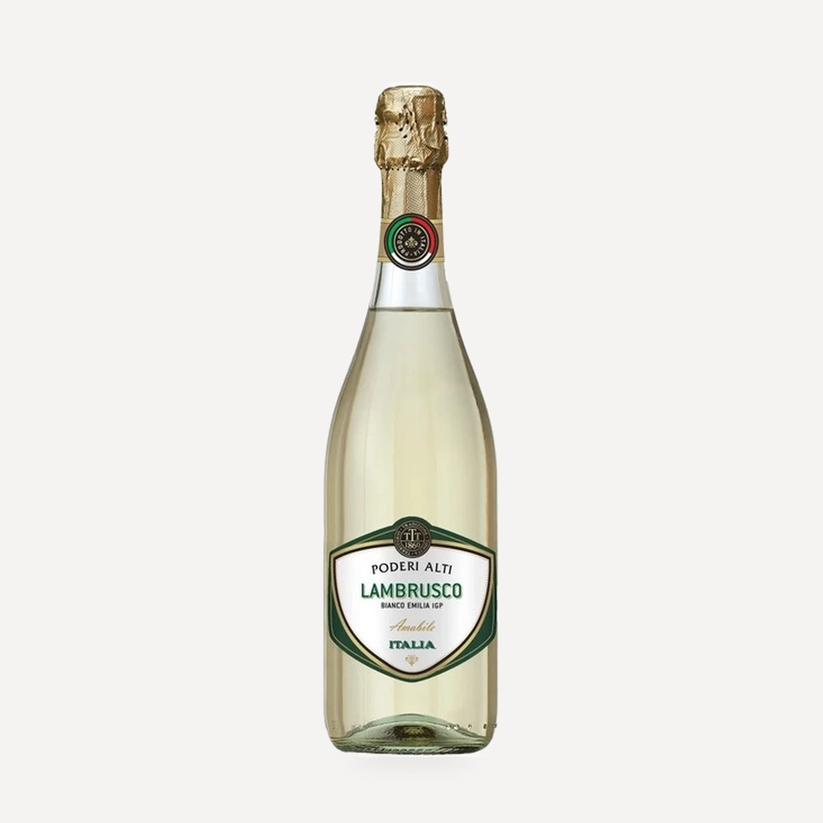 Lambrusco Dell'Emilia Poderi Alti IGT wine — Cleto Chiarli winery — Dionysus