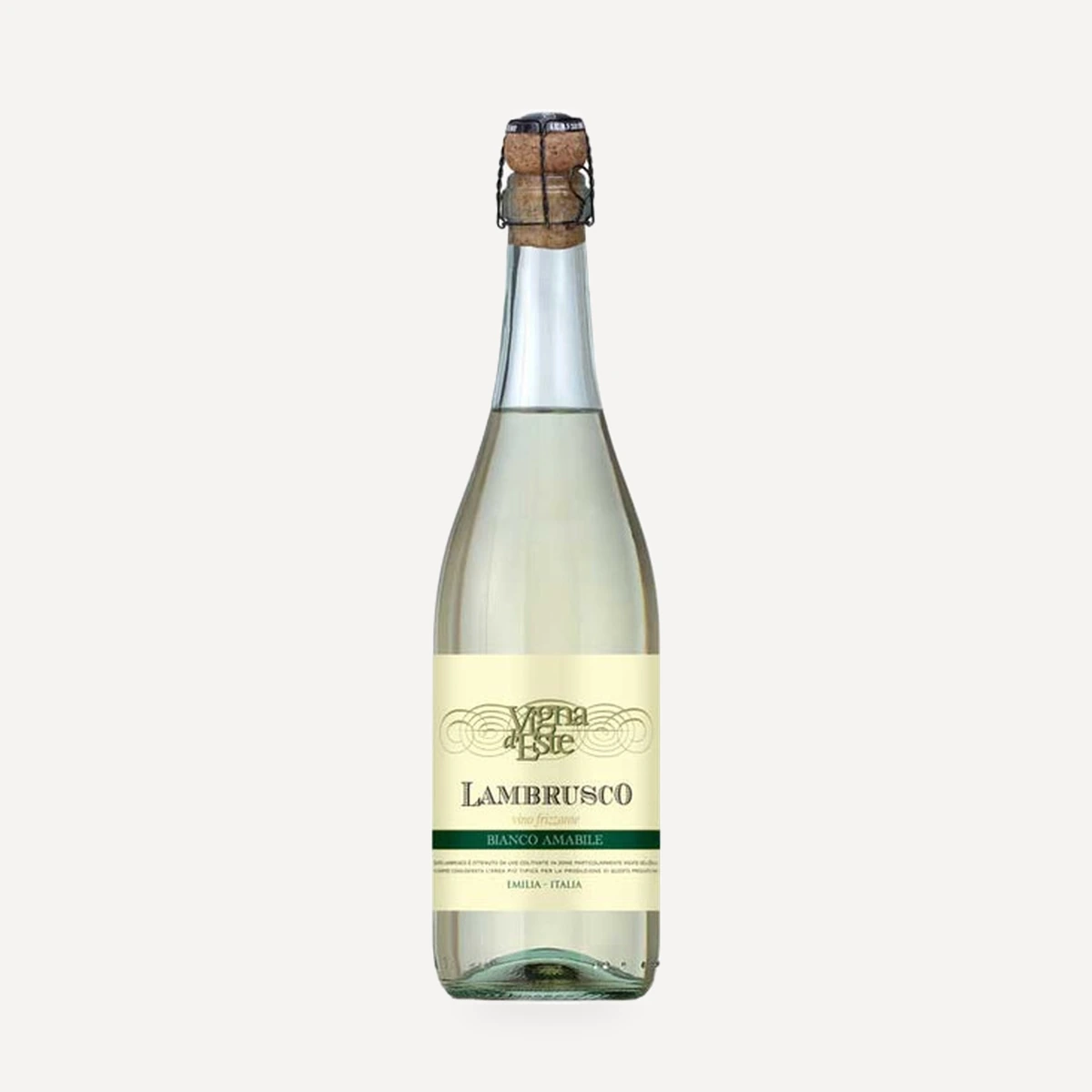 Lambrusco Emilia Vigna d'Este IGT wine — Cleto Chiarli winery — Dionysus