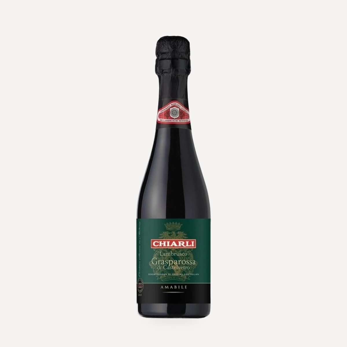 Lambrusco Grasparossa di Castelvetro DOC wine — Cleto Chiarli winery — Dionysus