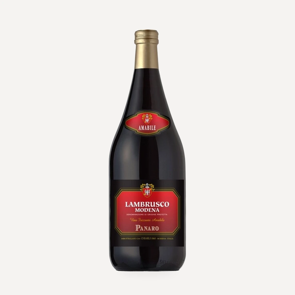 Lambrusco Panaro Modena DOP wine — Cleto Chiarli winery — Dionysus