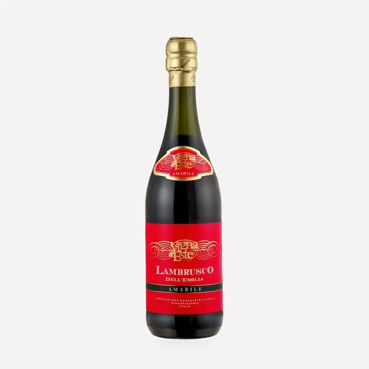 Lambrusco Vigna d'Este Rosso Emilia IGT wine — Cleto Chiarli winery — Dionysus