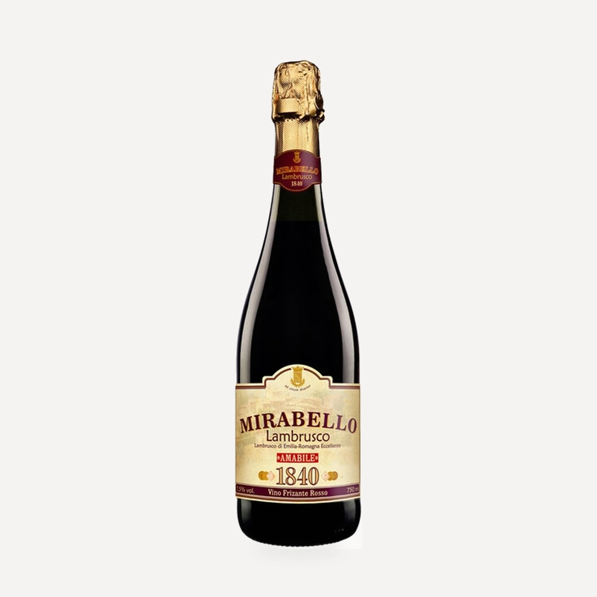 Mirabello Rosso Lambrusco di Emilia-Romagna IGT wine — Cleto Chiarli winery — Dionysus
