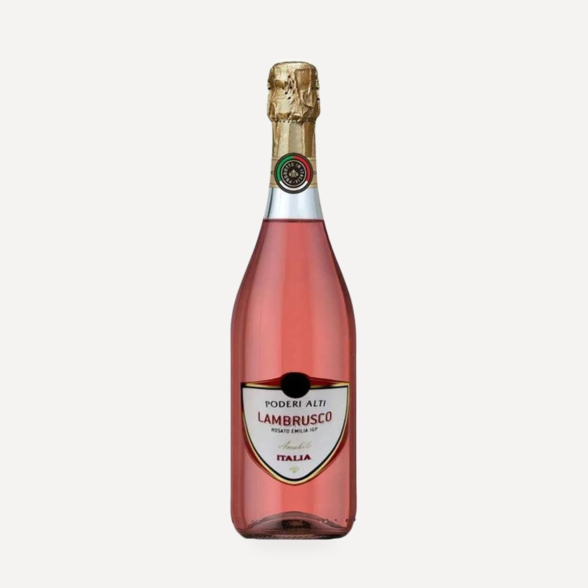 Poderi Alti Lambrusco Dell'Emilia Rosato IGT wine — Cleto Chiarli winery — Dionysus