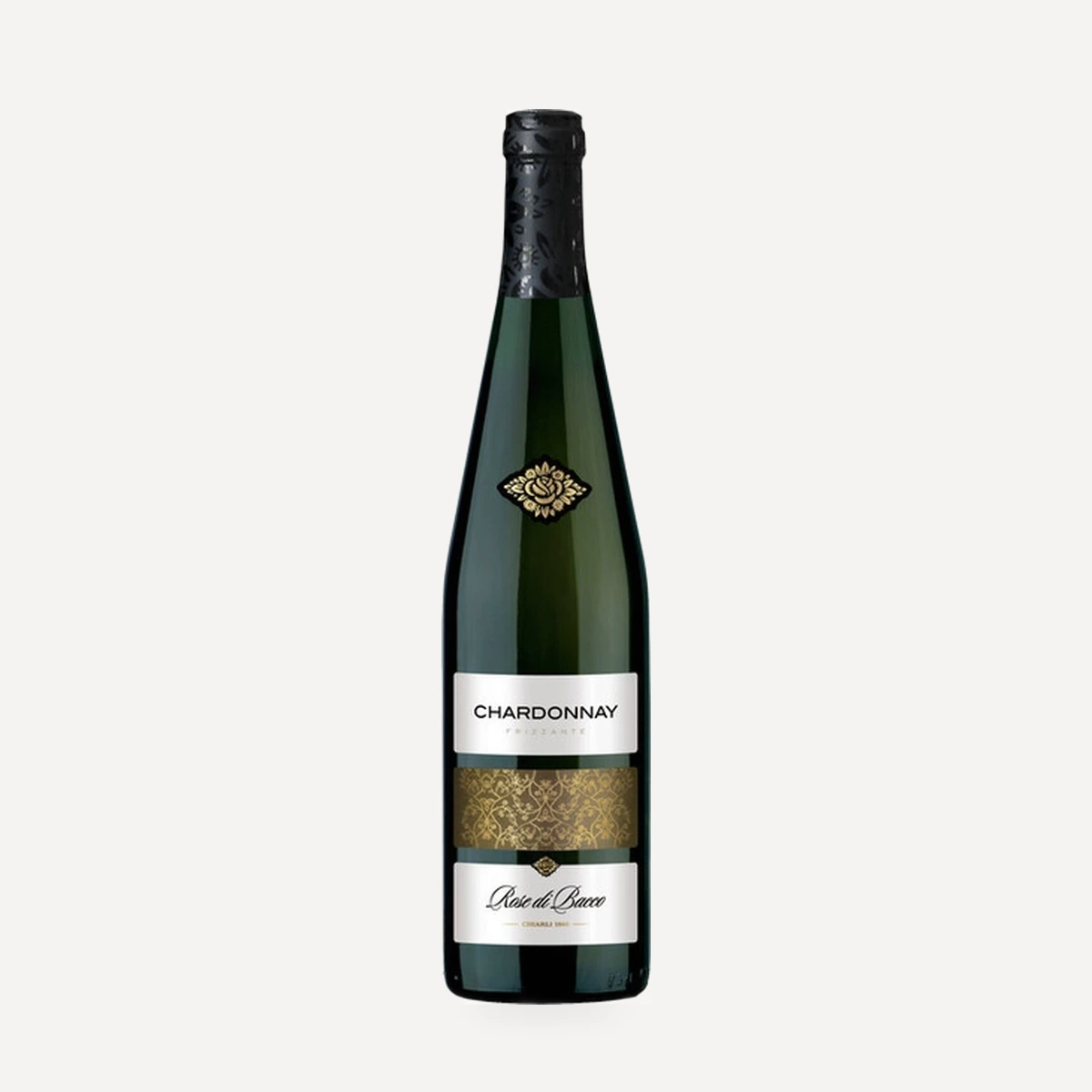 Rose di Bacco Chardonnay Frizzante Rubicone IGT wine — Cleto Chiarli winery — Dionysus