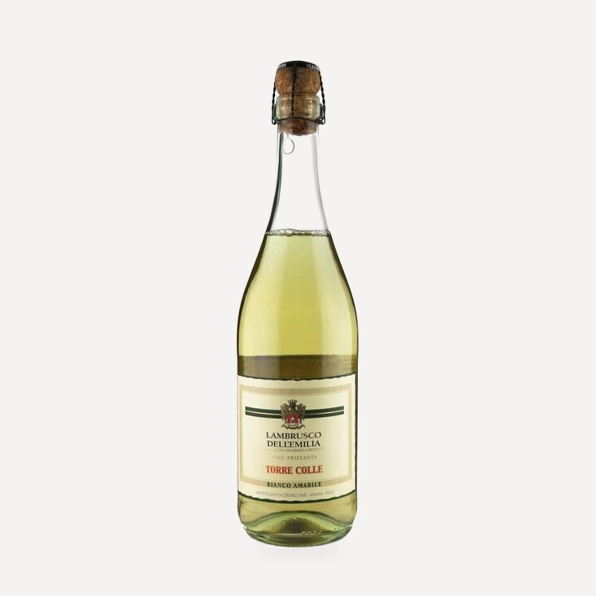 Torre Colle Lambrusco dell'Emilia Bianco IGT wine — Cleto Chiarli winery — Dionysus