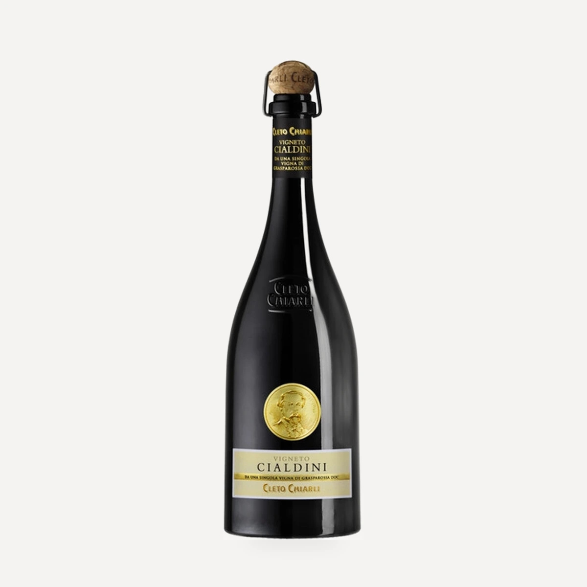 Vigneto Cialdini Lambrusco Grasparossa di Castelvetro Brut DOC wine — Cleto Chiarli winery — Dionysus