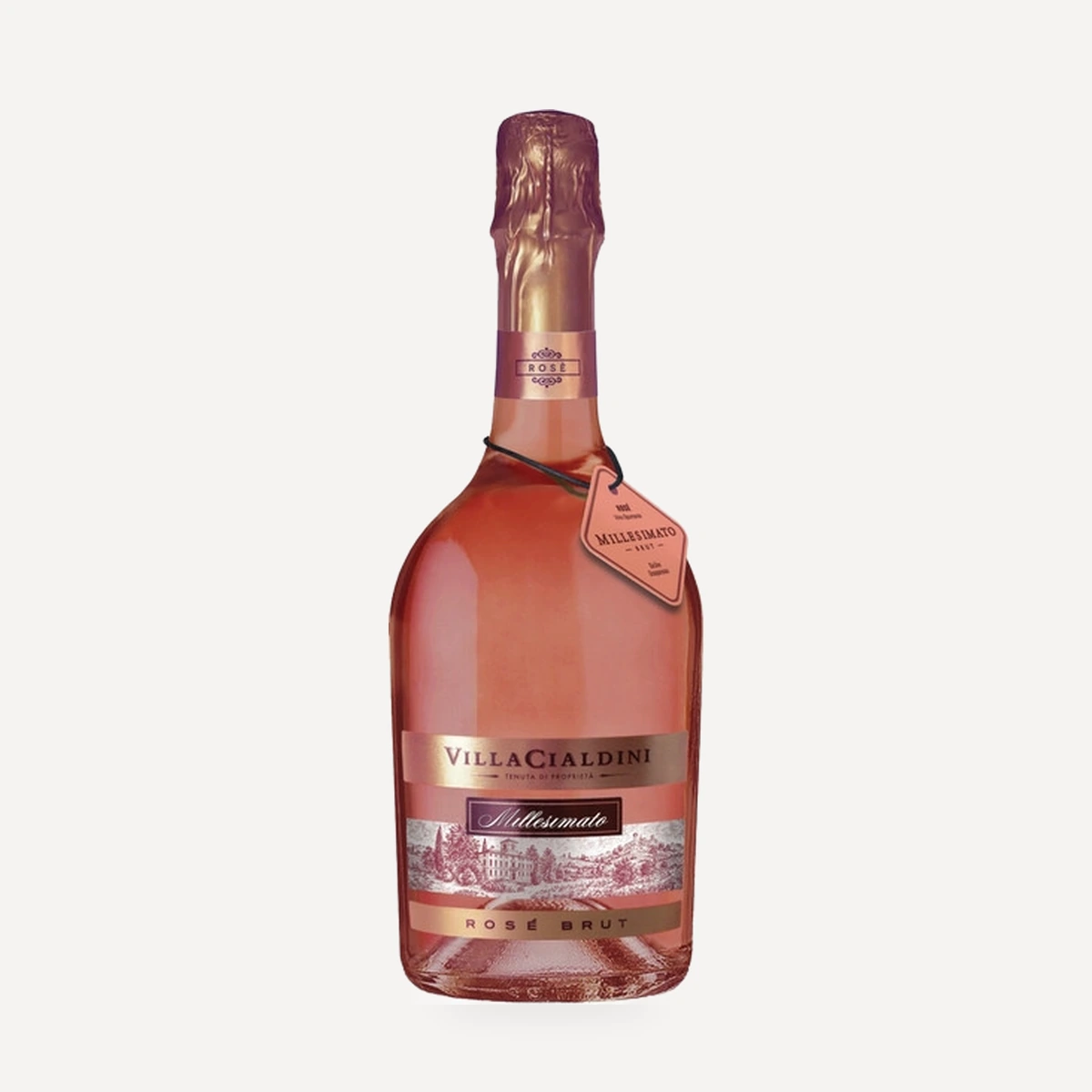 Villa Cialdini Rose Brut wine — Cleto Chiarli winery — Dionysus