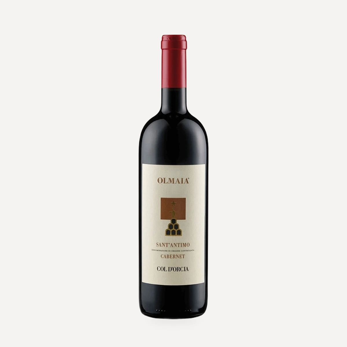 Olmaia Cabernet Sant' Antimo DOC wine — Col d'Orcia winery — Dionysus