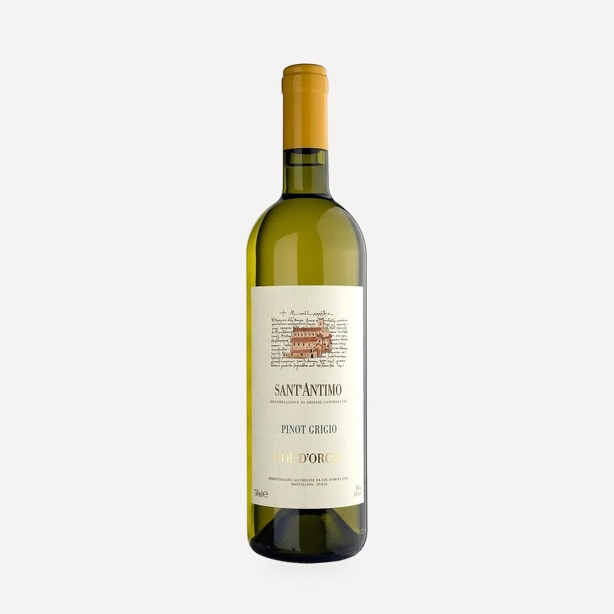 Pinot Grigio Sant'Antimo DOC wine — Col d'Orcia winery — Dionysus