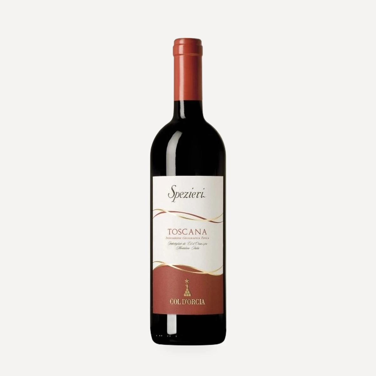 Spezieri Toscana IGT wine — Col d'Orcia winery — Dionysus