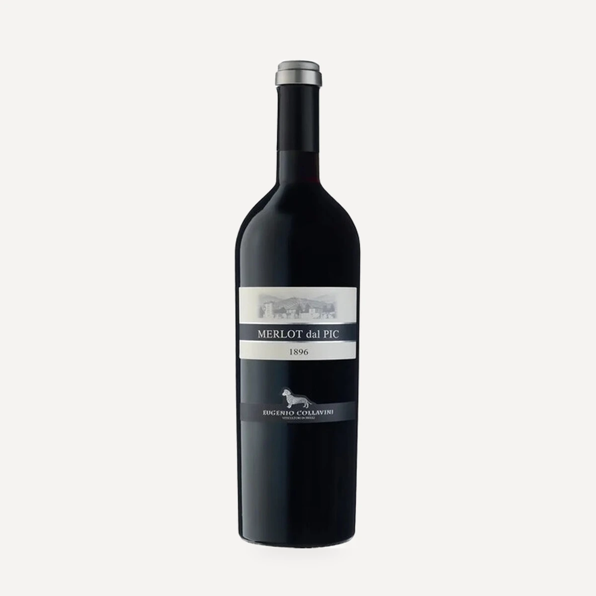 Merlot dal Pic wine — Collavini winery — Dionysus