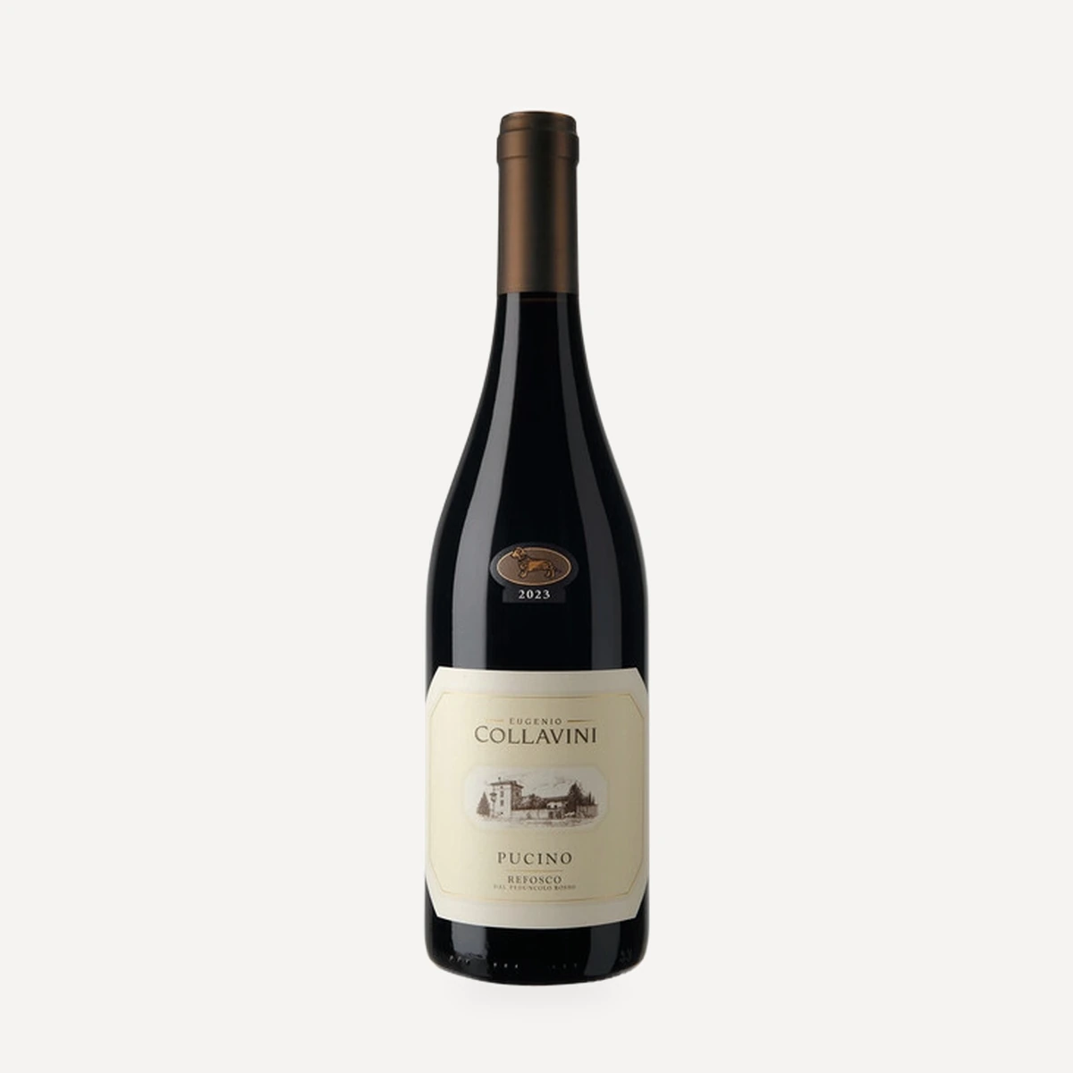 Pucino Refosco Fruili Venezia Giulia DOC wine — Collavini winery — Dionysus