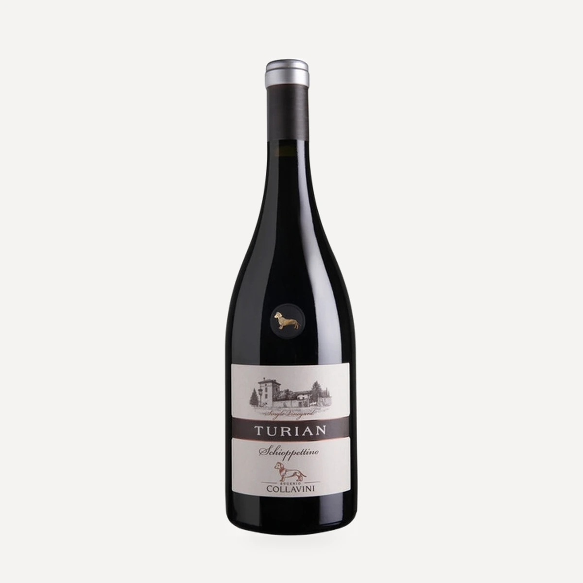 Turian, Schioppettino wine — Collavini winery — Dionysus