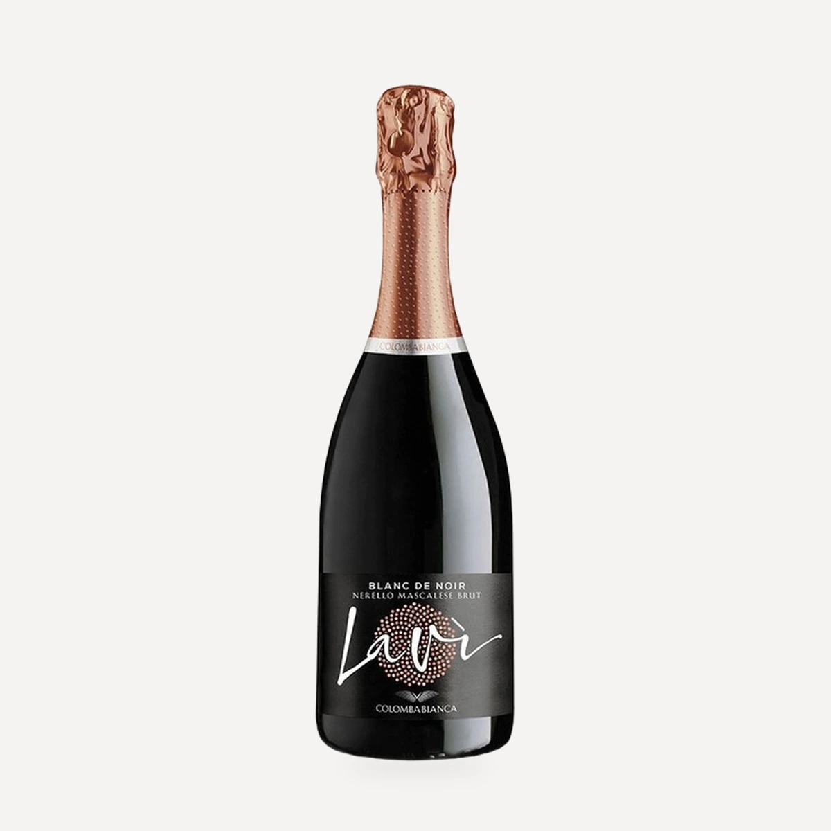 Lavi Nerello Mascalese Blanc De Noir Brut Terre Siciliane IGP wine — Colomba Bianca winery — Dionysus