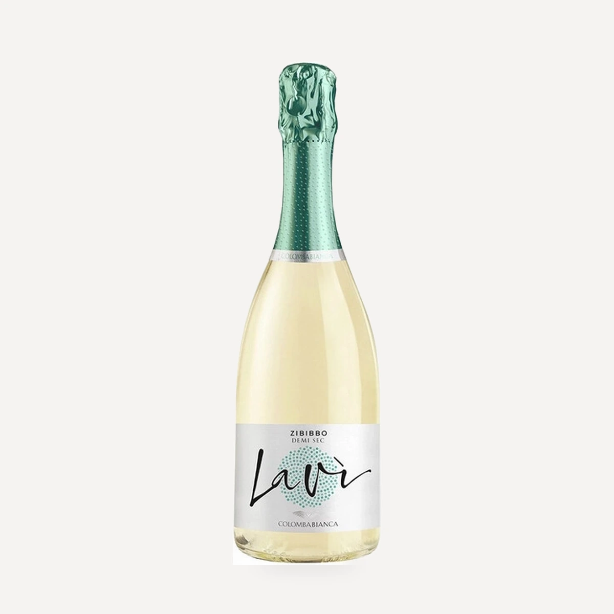 Lavi Zibibbo Demi Sec wine — Colomba Bianca winery — Dionysus