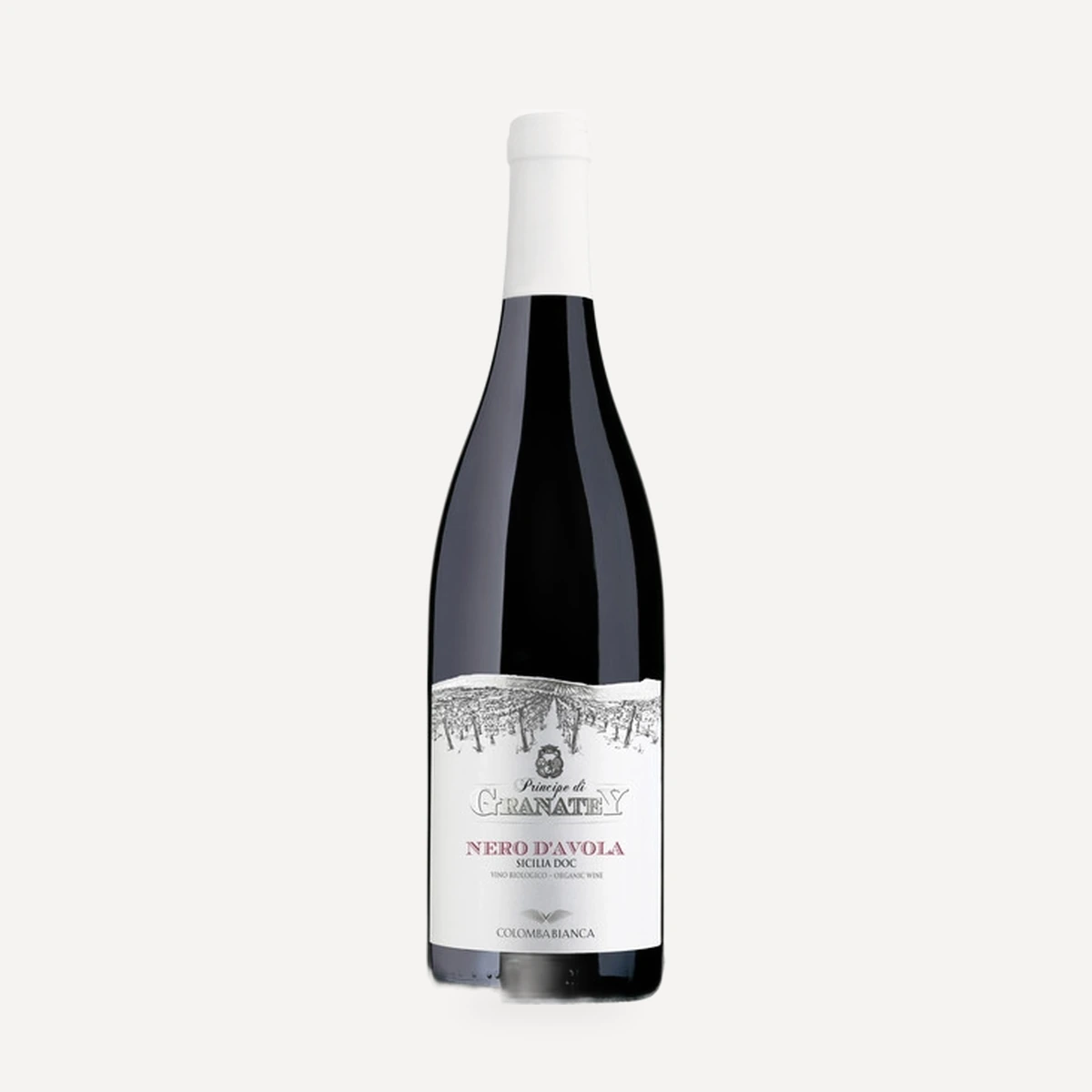 Principe di Granatey Nero d'Avola Sicilia DOC wine — Colomba Bianca winery — Dionysus