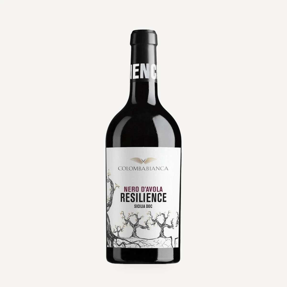 Resilience Nero d'Avola Sicilia DOC wine — Colomba Bianca winery — Dionysus