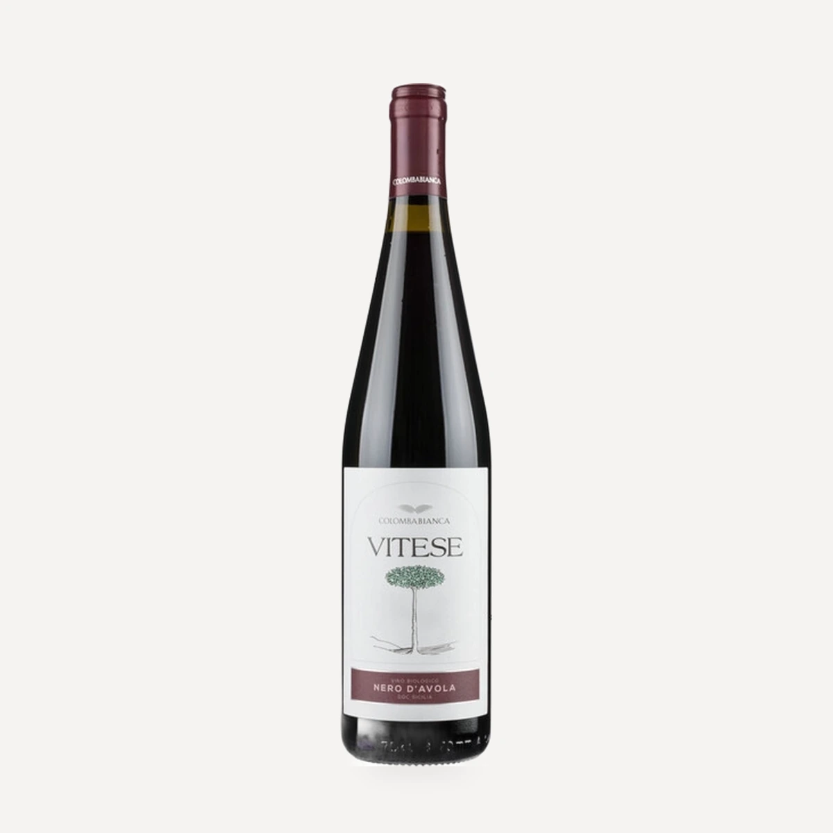 Vitese Nero d'Avola Sicilia DOC wine — Colomba Bianca winery — Dionysus