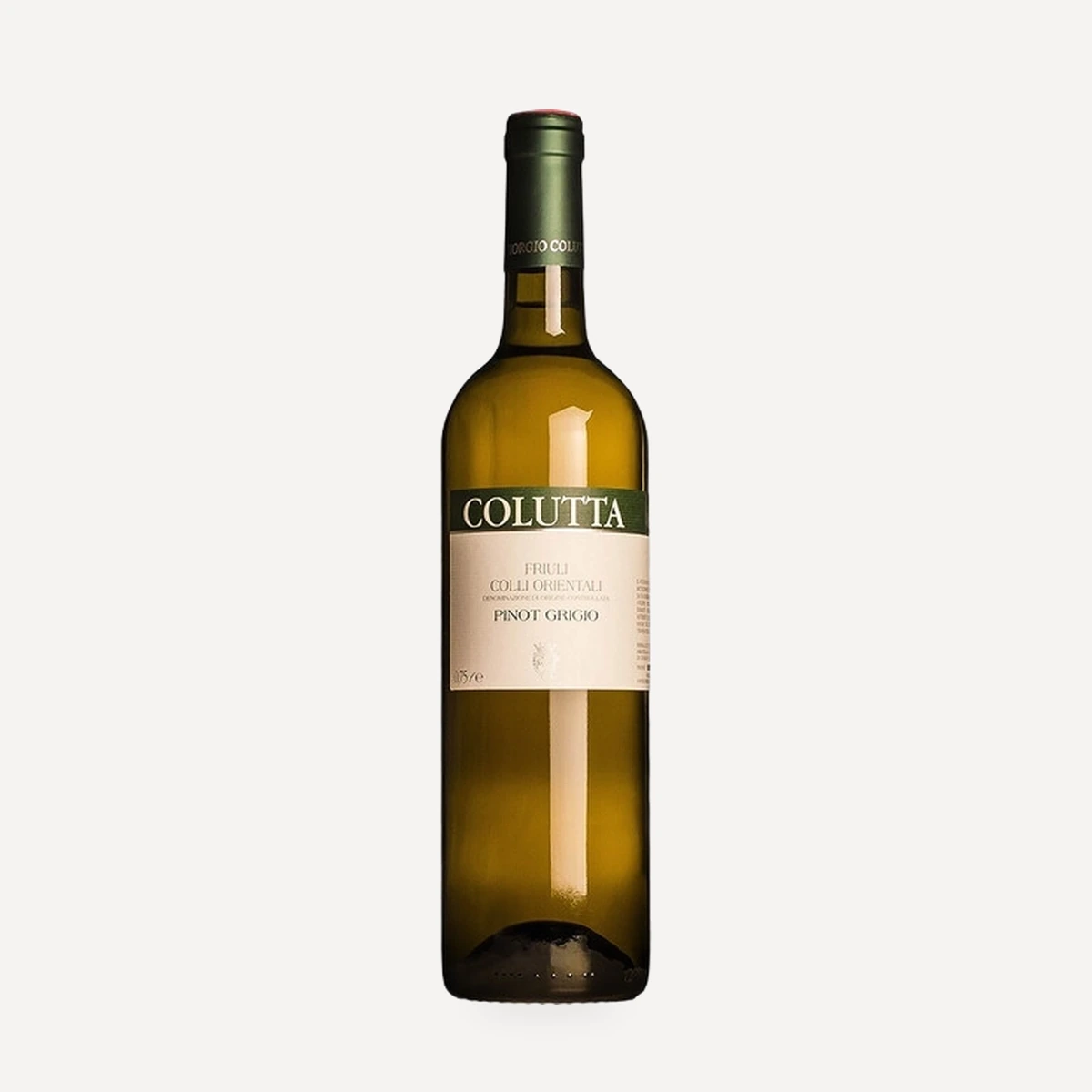 Pinot Grigio Colli Orientali Friuli DOC wine — Colutta winery — Dionysus