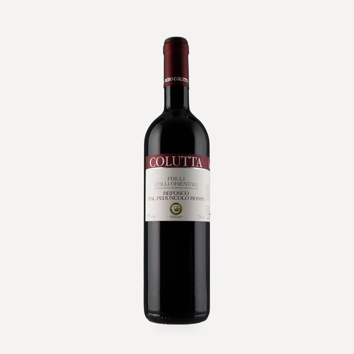 Refosco dal Peduncolo Rosso Colli Orientali Friuli DOC wine — Colutta winery — Dionysus