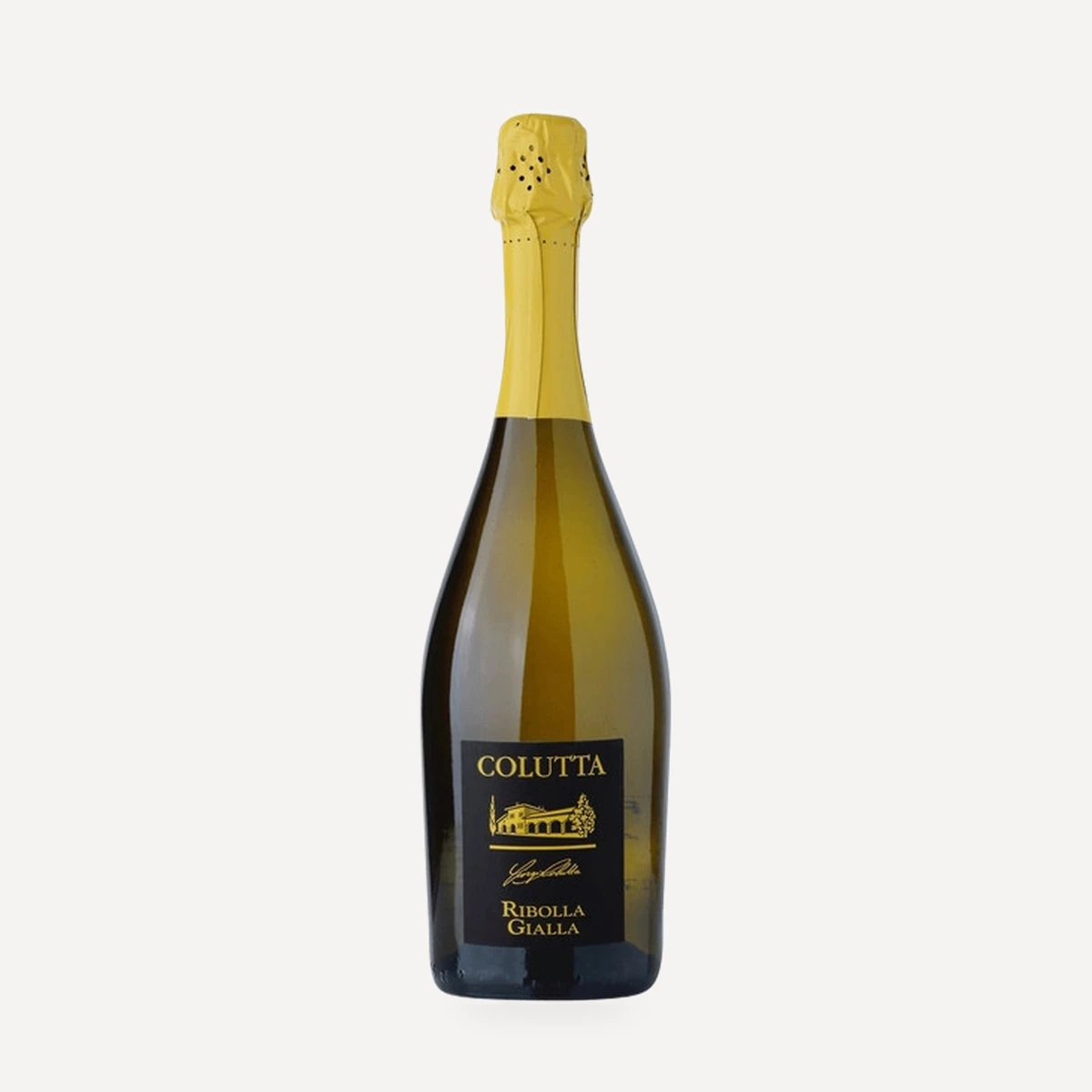 Ribolla Gialla Brut DOC wine — Colutta winery — Dionysus