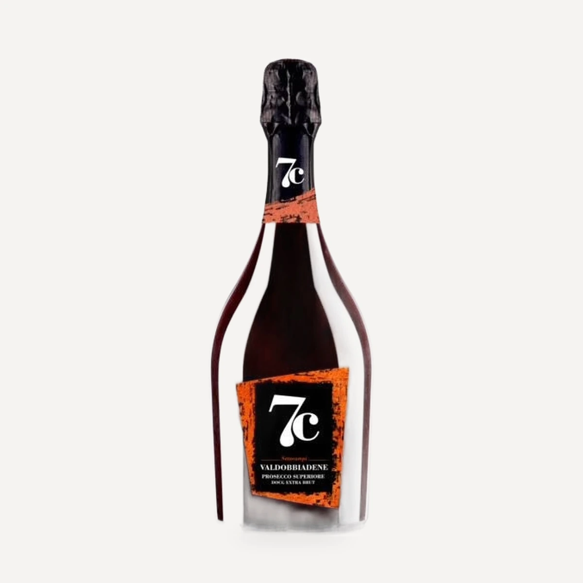 7C Conegliano Valdobbiadene Prosecco Superiore Dosage Zero DOCG wine — Conca d'Oro winery — Dionysus