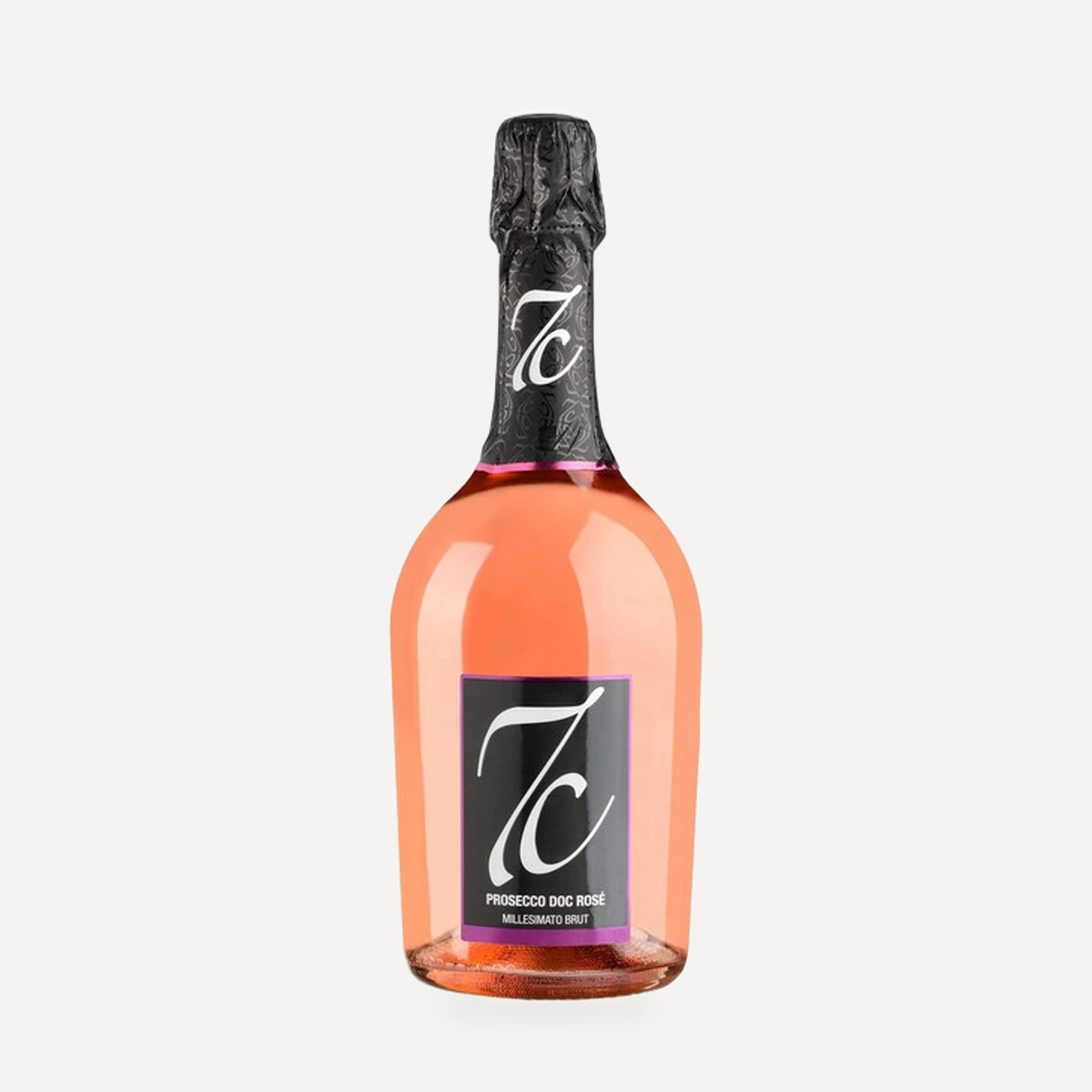 7C Prosecco Millesimato Rose Brut DOC wine — Conca d'Oro winery — Dionysus
