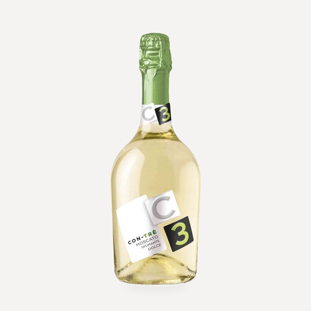 Con-Tre Moscato Spumante Dolce wine — Contarini winery — Dionysus