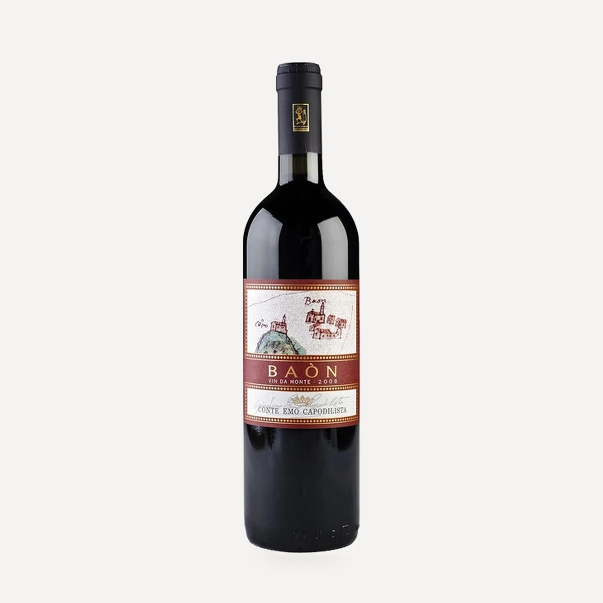 Baon Rosso Veneto IGT wine — Conte Emo Capodilista winery — Dionysus