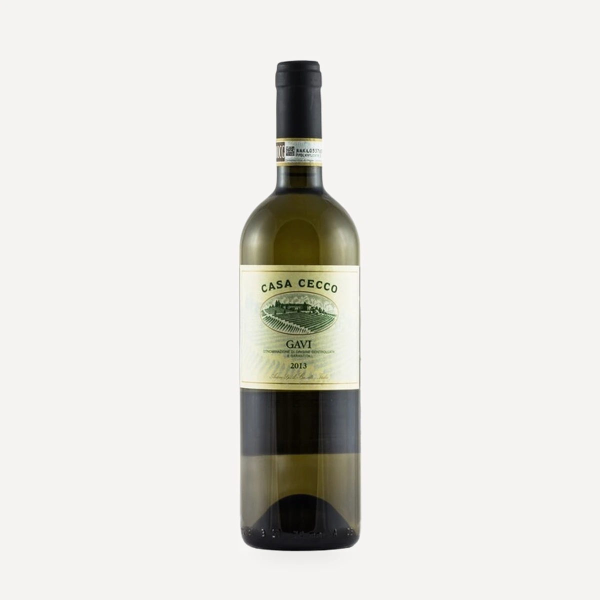 Casa Cecco Gavi DOCG wine — Contessa di Castiglione (Arione Spa) winery — Dionysus