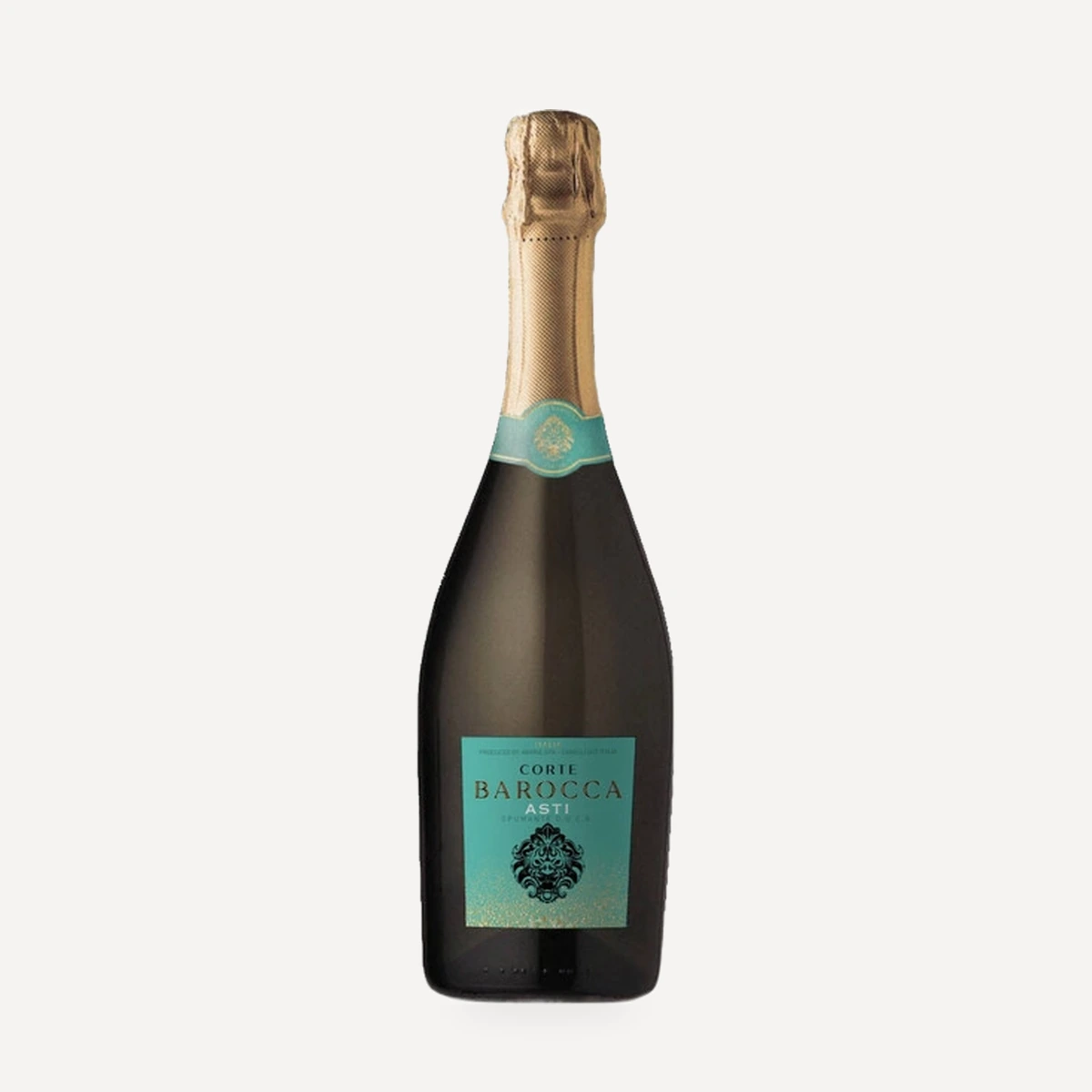 Corte Barocca Asti Spumante DOCG wine — Contessa di Castiglione (Arione Spa) winery — Dionysus