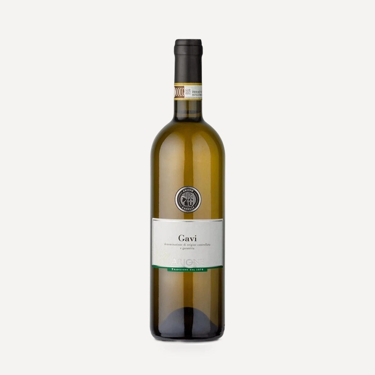 Gavi DOCG wine — Contessa di Castiglione (Arione Spa) winery — Dionysus