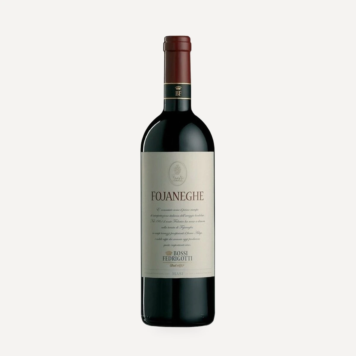 Bossi Fedrigotti Fojaneghe Vigneti delle Dolomiti IGT wine — Conti Bossi Fedrigotti (Masi) winery — Dionysus