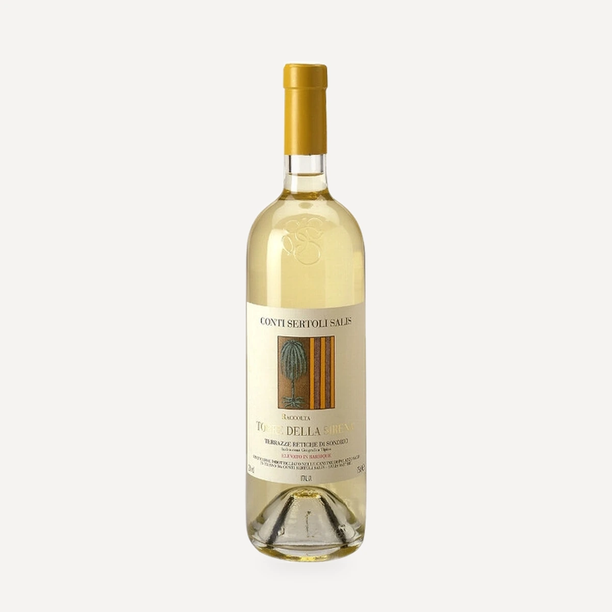 Torre della Sirena wine — Conti Sertoli Salis winery — Dionysus