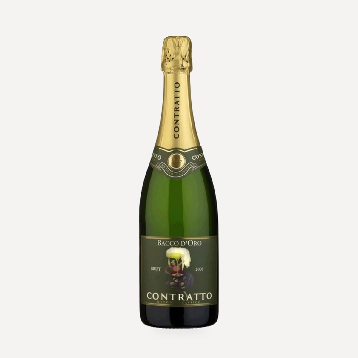 Bacco D'Oro Brut wine — Contratto winery — Dionysus