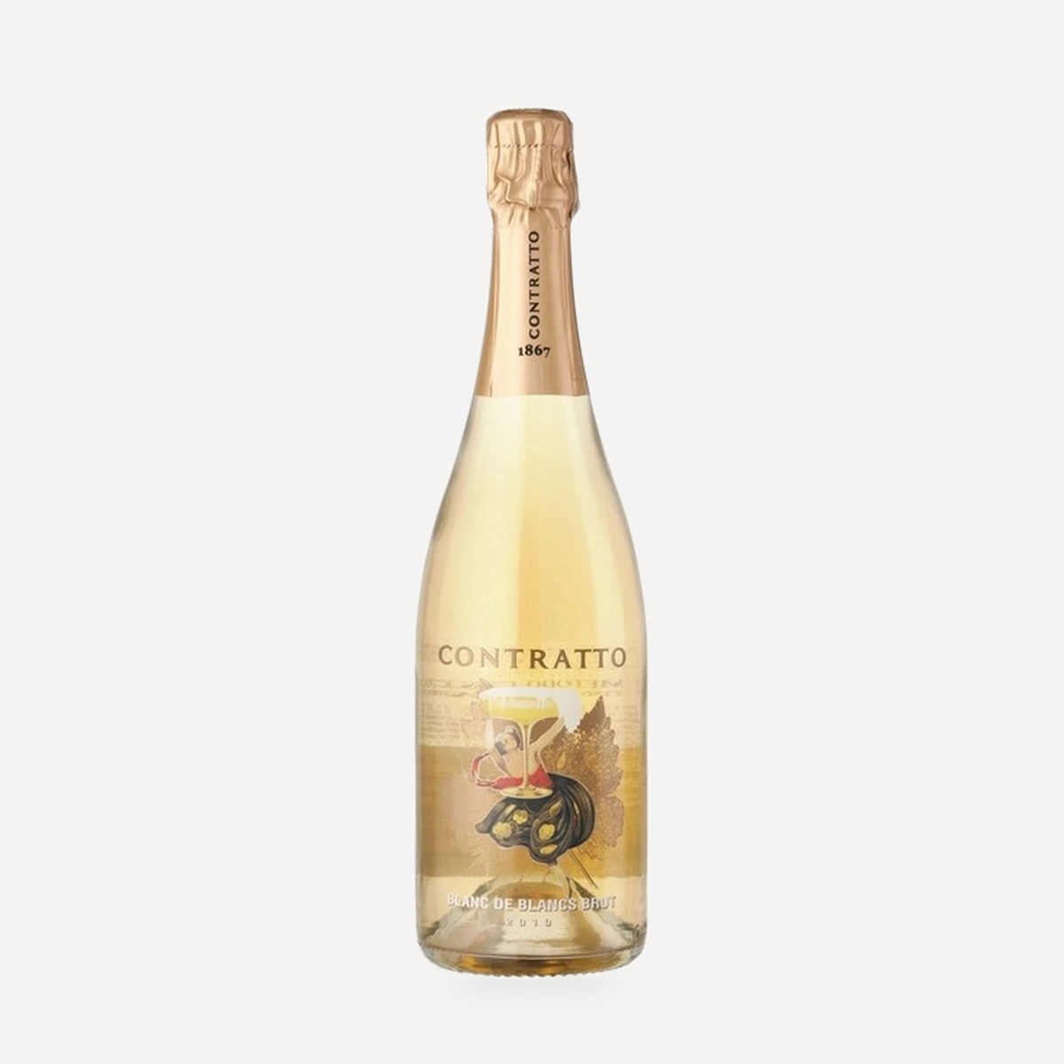Blanc de Blancs Extra Brut wine — Contratto winery — Dionysus