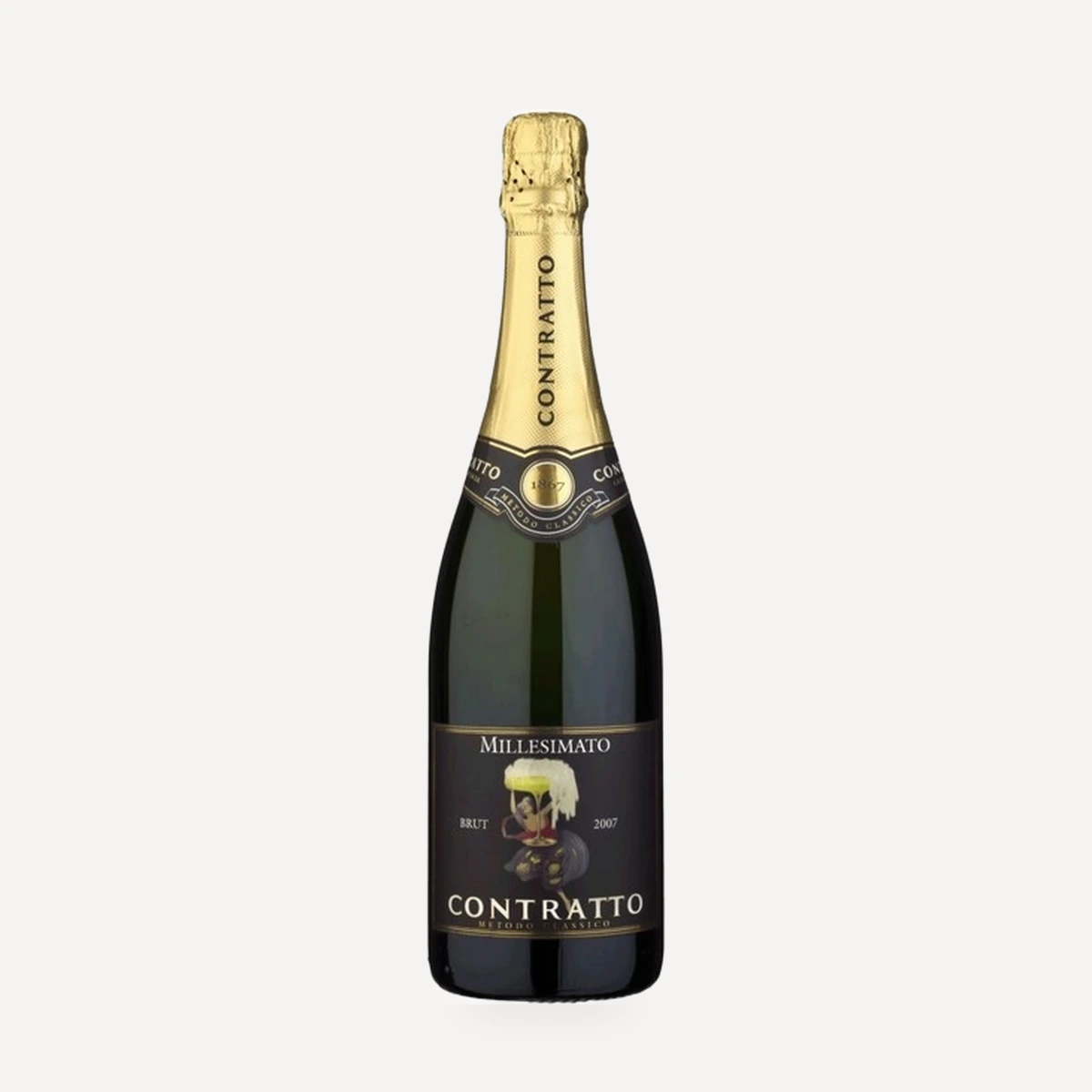 Millesimato Brut wine — Contratto winery — Dionysus