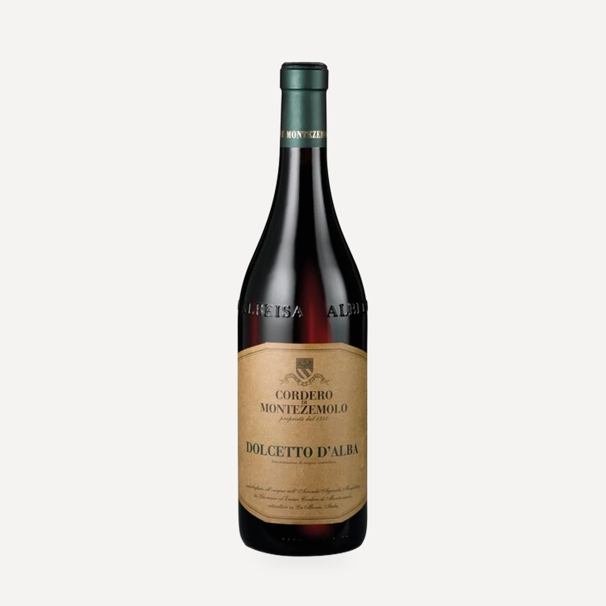 Dolcetto d'Alba DOC wine — Cordero di Montezemolo winery — Dionysus