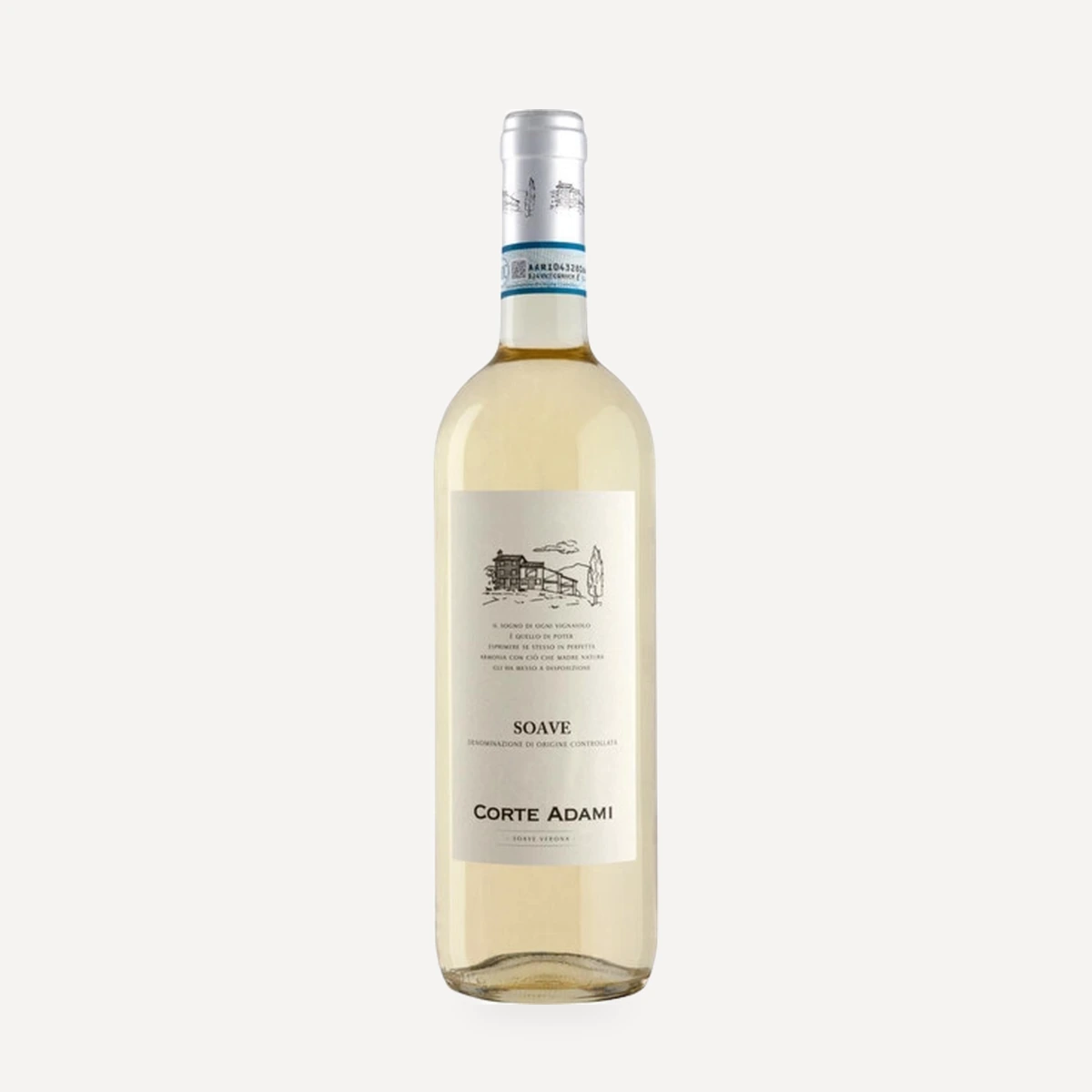 Soave DOC wine — Corte Adami winery — Dionysus
