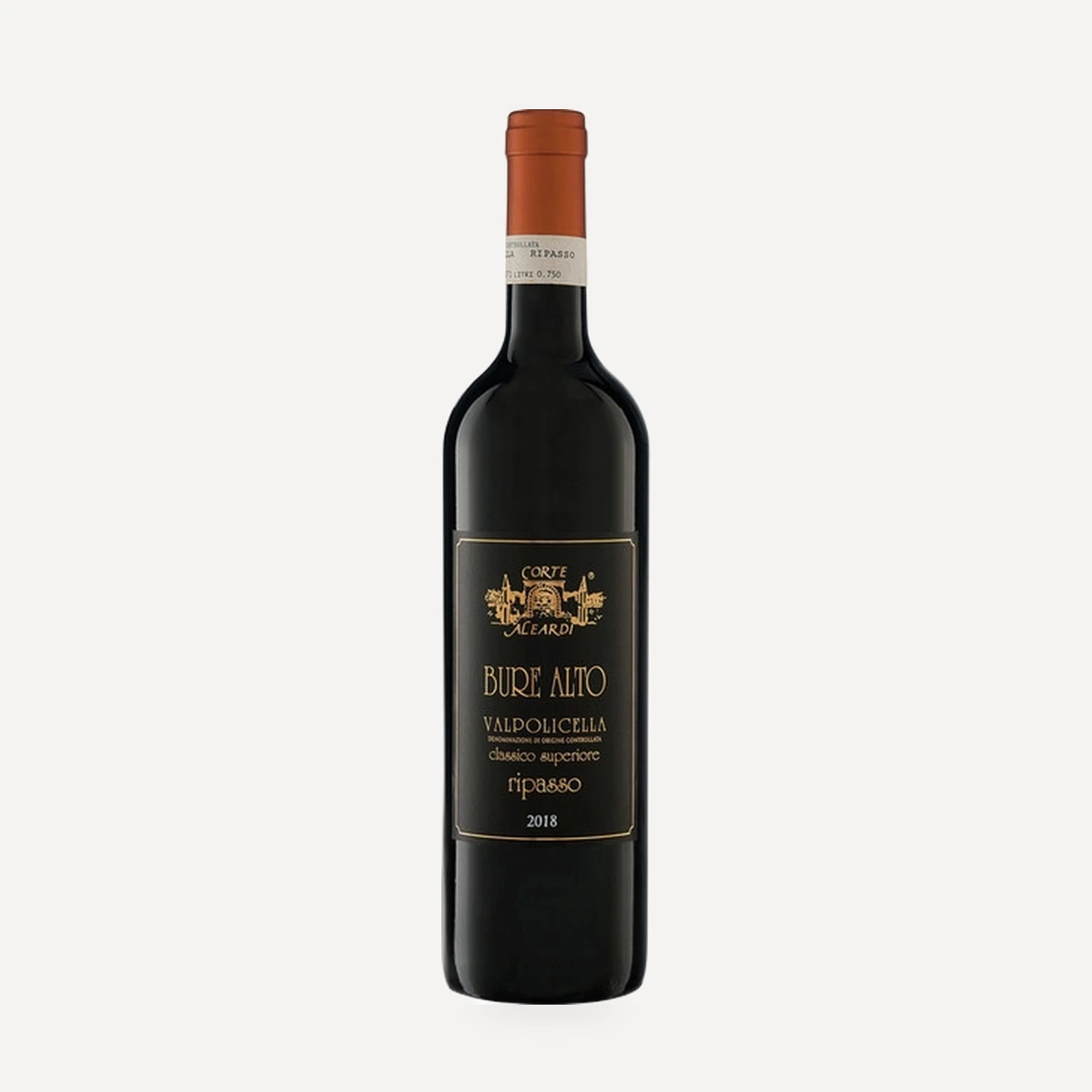 Valpolicella Ripasso Classico Superiore Bure Alto DOC wine — Corte Aleardi winery — Dionysus