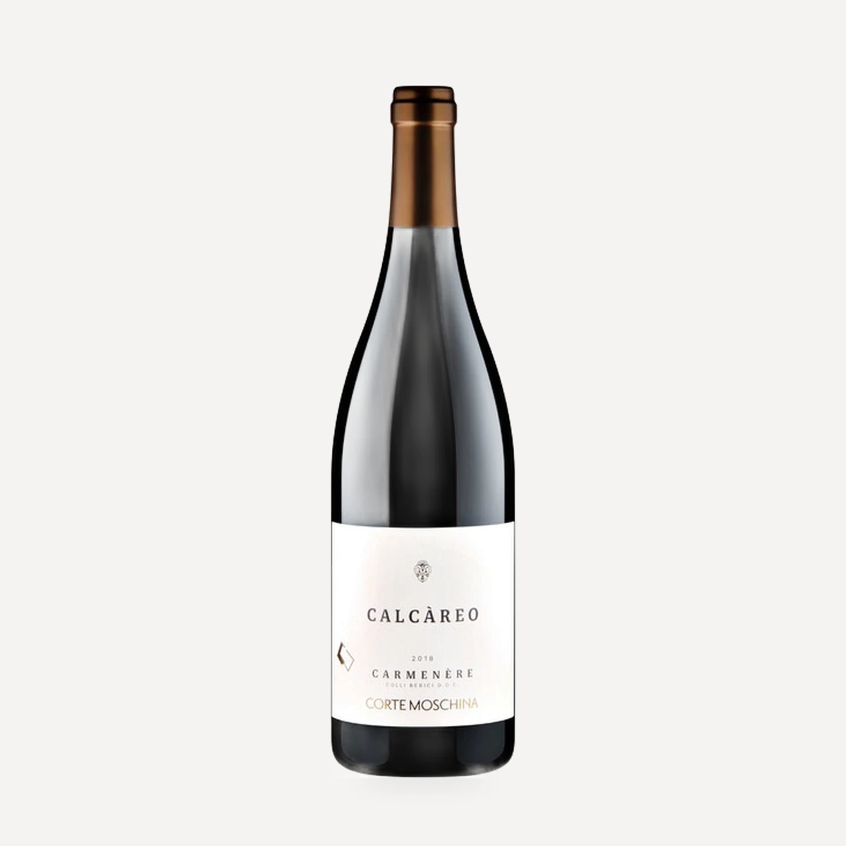 Calcareo Carmenere Colli Berici DOC wine — Corte Moschina winery — Dionysus