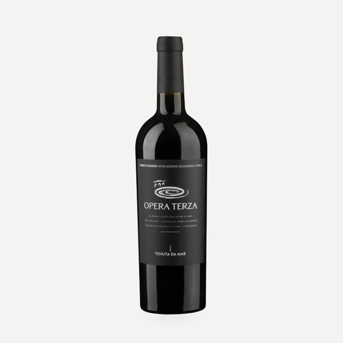 Opera Terza Veneto Rosso IGT wine — Corte Moschina winery — Dionysus