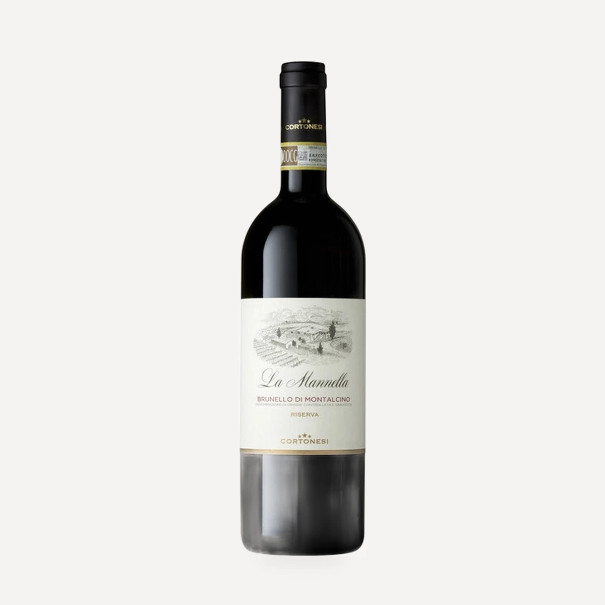 La Mannella Brunello di Montalcino Riserva DOCG wine — Cortonesi winery — Dionysus