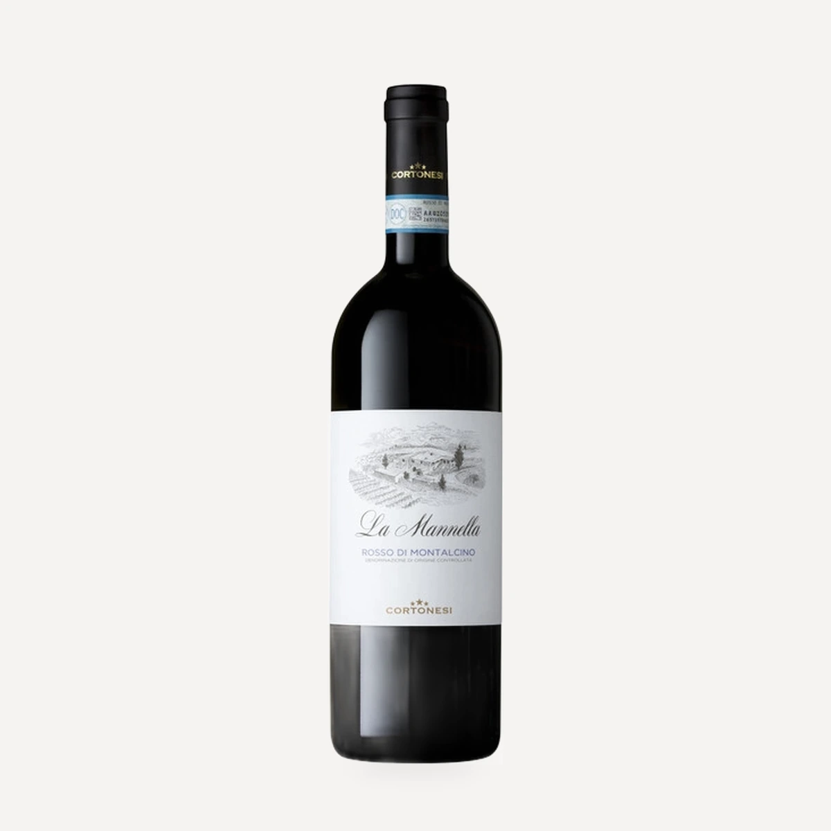 La Mannella Rosso di Montalcino DOC wine — Cortonesi winery — Dionysus