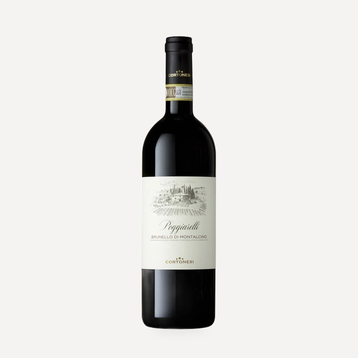 Poggiarelli Brunello di Montalcino DOCG wine — Cortonesi winery — Dionysus